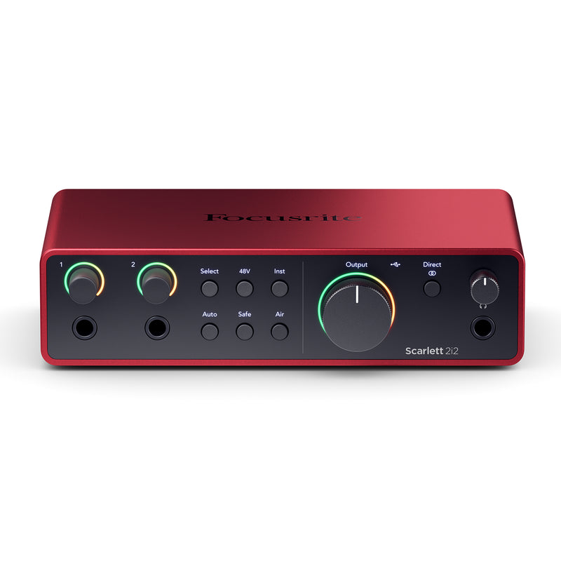 Focusrite Scarlett 2i2 4th Gen USB Audio Interface