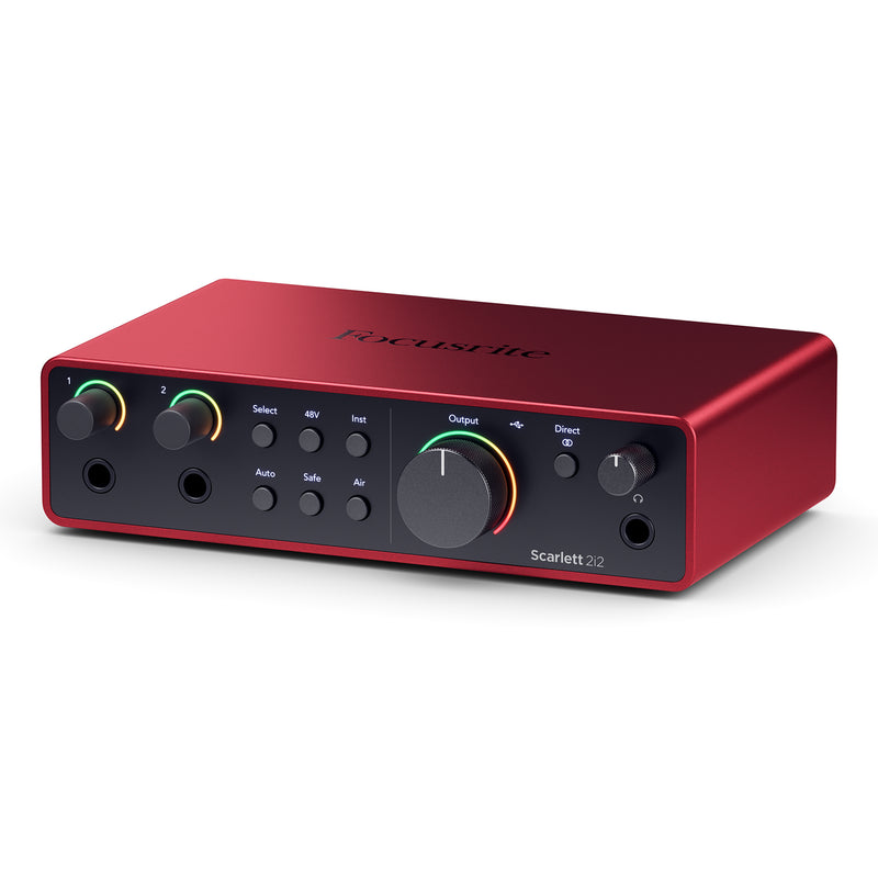 Focusrite Scarlett 2i2 4th Gen USB Audio Interface
