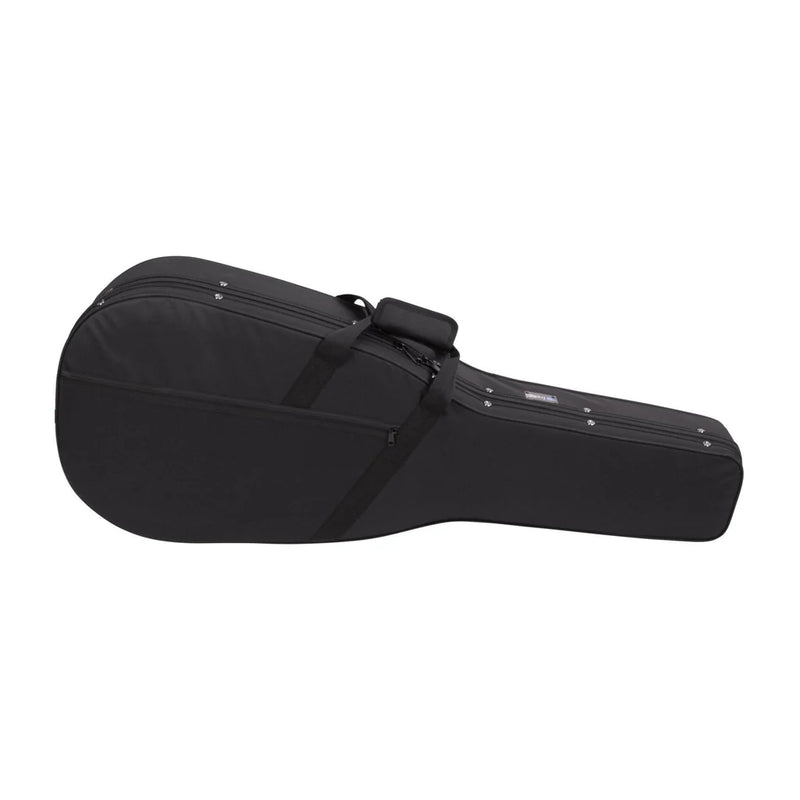 Classical 3/4 Size Polyfoam Guitar Case – Fully Lined, Backpack Straps, Black