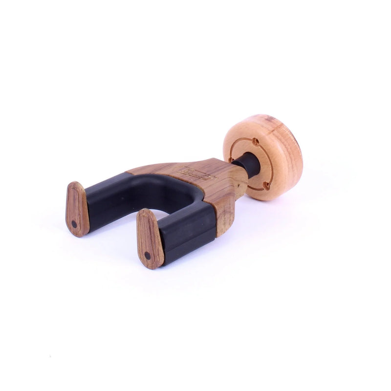 Fretz Self-Securing Wall-Mounted Guitar Hanger - Mahogany