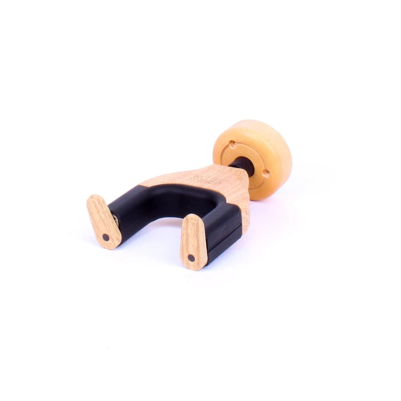 Fretz Self-Securing Wall-Mounted Guitar Hanger - Mahogany