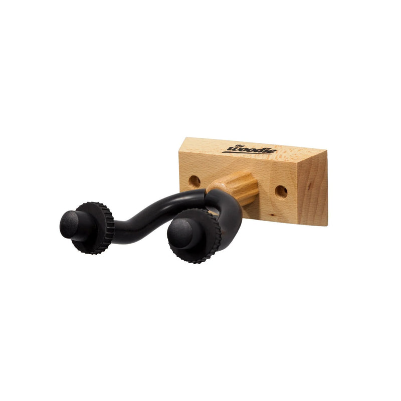Fretz Wall-Mounted Guitar & Ukulele Hanger | Adjustable Instrument Wall Mount