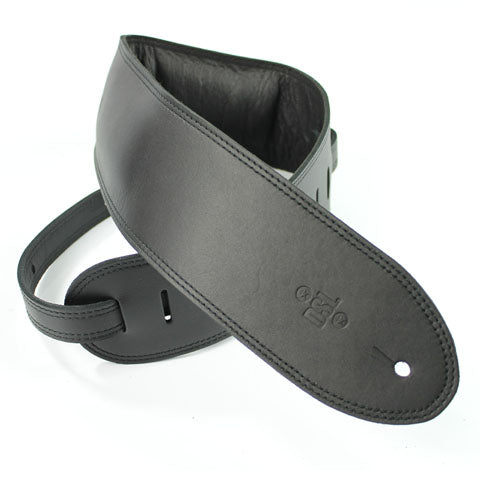 DSL 3.5-Inch Padded Garment Leather Guitar Strap (Various Colours)