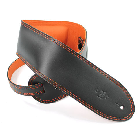 DSL 3.5-Inch Padded Garment Leather Guitar Strap (Various Colours)