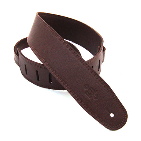 DSL 2.5-Inch Triple Garment Leather Guitar Strap (Various Colours)