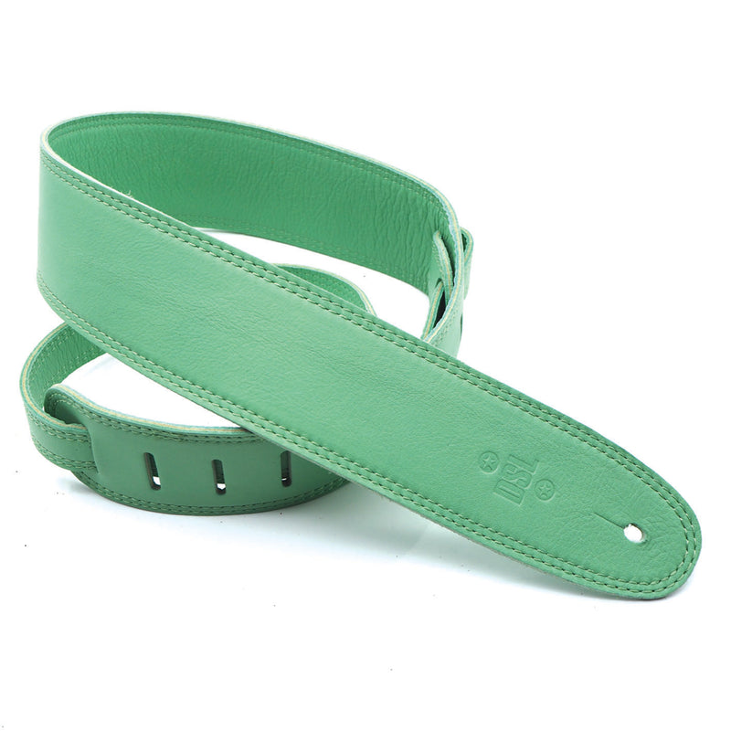 DSL 2.5-Inch Triple Garment Leather Guitar Strap (Various Colours)