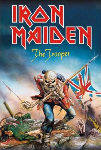 Iron Maiden The Trooper - Poster