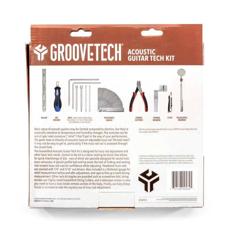 GrooveTech Acoustic Guitar Tech Kit