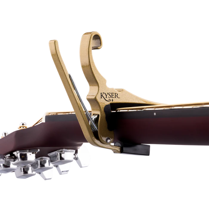 Kyser Gold Capo for Acoustic Guitars & Electric Guitars