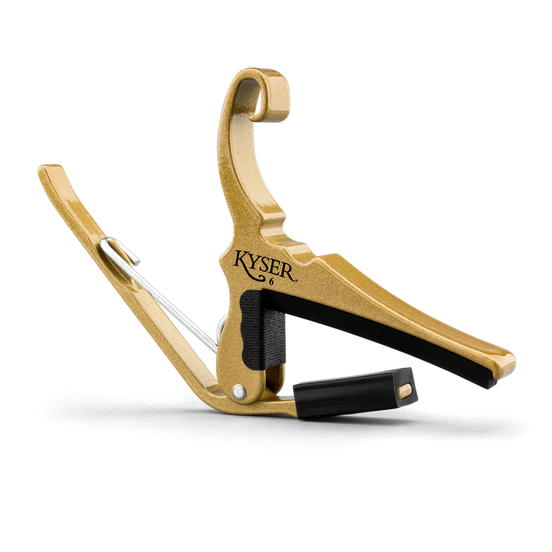 Kyser Gold Capo for Acoustic Guitars & Electric Guitars