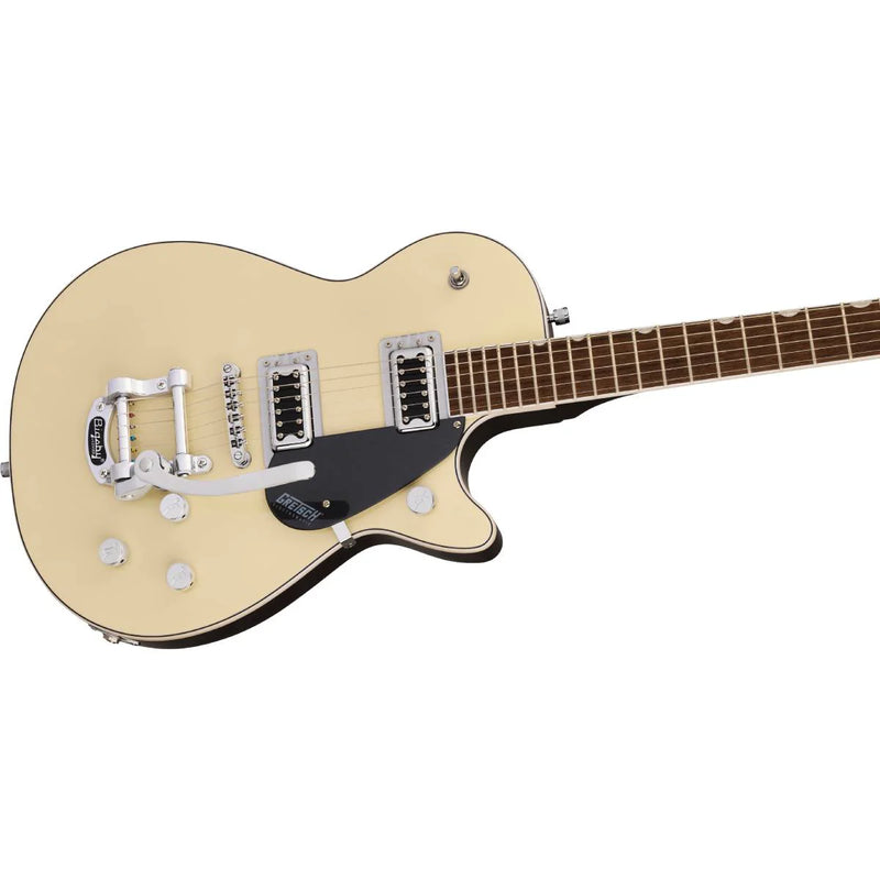 Gretsch G5230T Electromatic Jet FT Single-Cut Electric Guitar Two-Tone Vintage White/London Grey w/ Bigsby