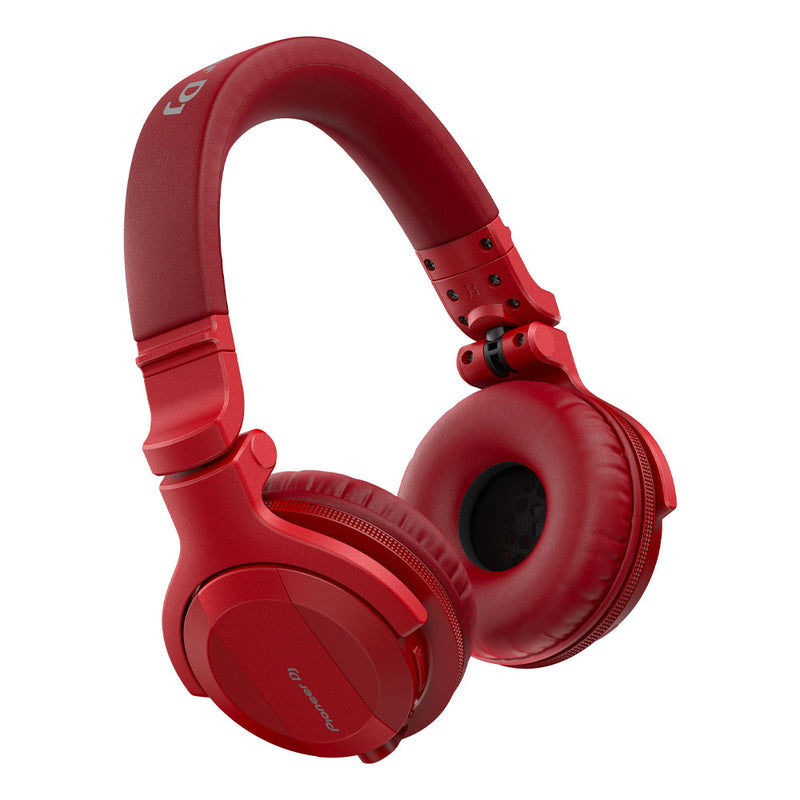 Pioneer DJ HDJ-CUE1 Entry Level Red DJ Headphones with Bluetooth