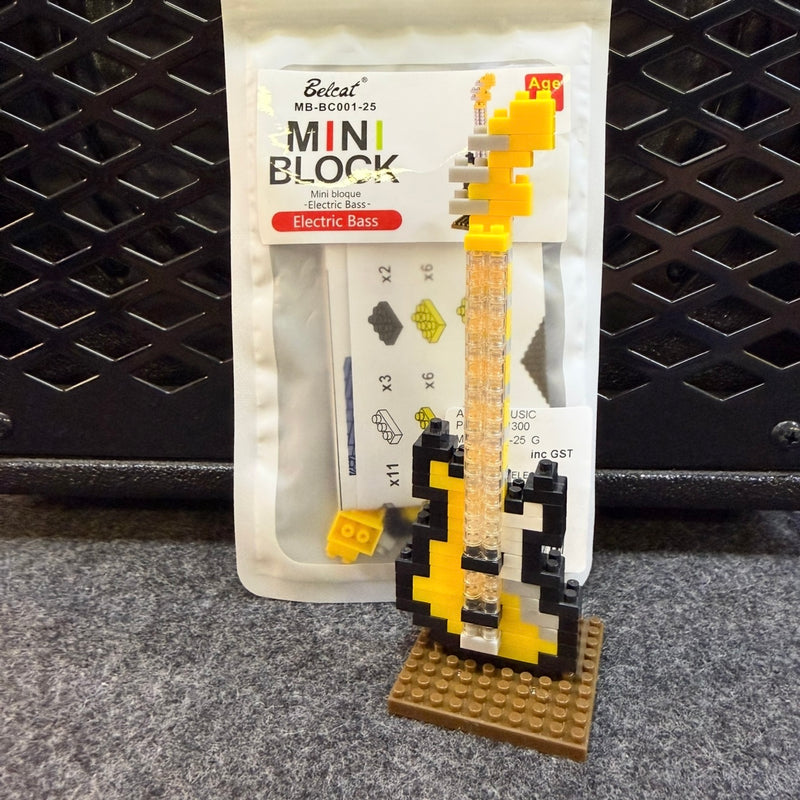 Electric Bass Guitar - Fun DIY building kit for bass lovers