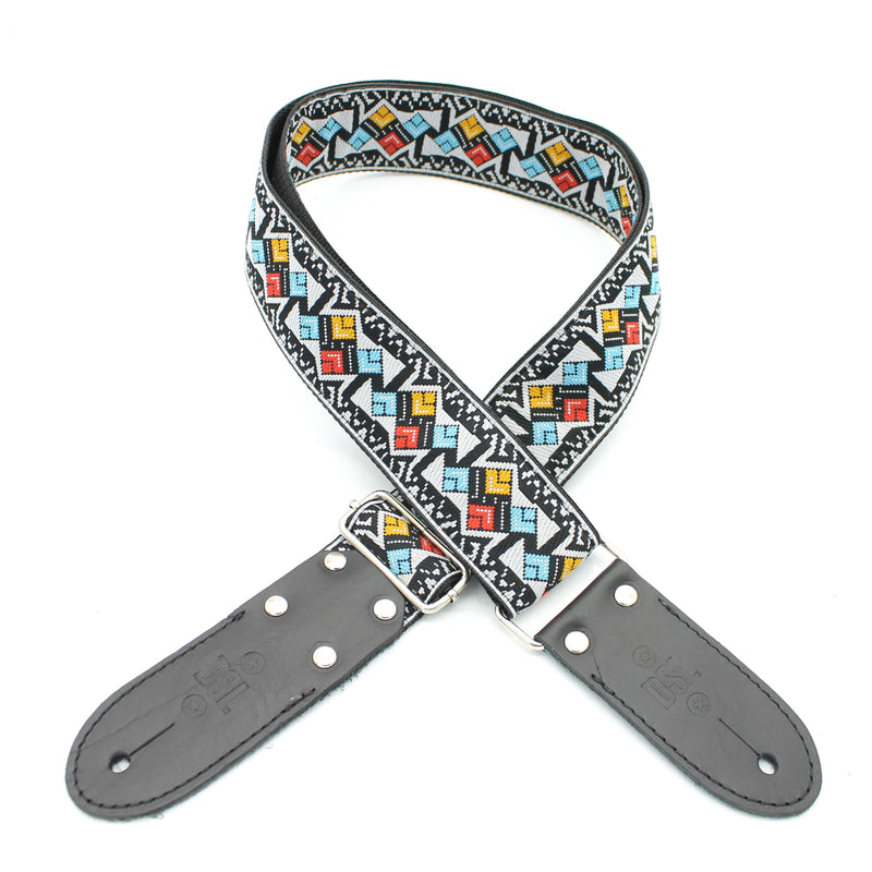 DSL 2-Inch Jacquard Webbing Guitar Strap - HEAPS OF STYLES!