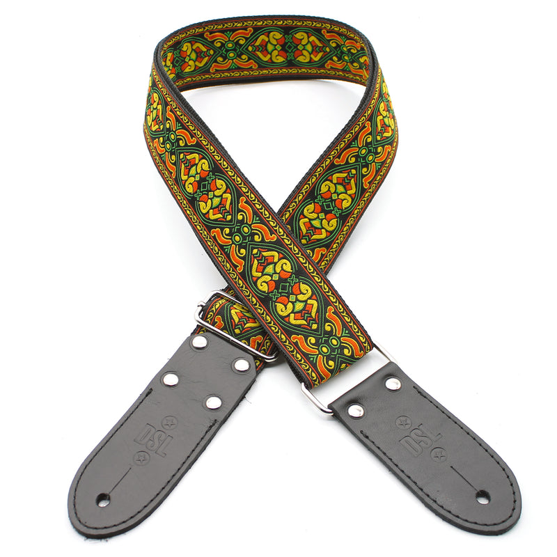 DSL 2-Inch Jacquard Webbing Guitar Strap - HEAPS OF STYLES!