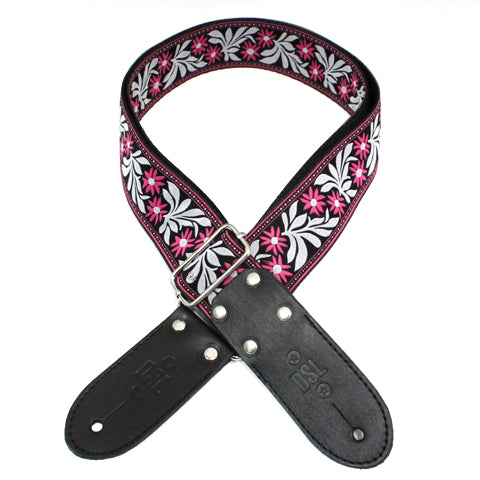 DSL 2-Inch Jacquard Webbing Guitar Strap - HEAPS OF STYLES!