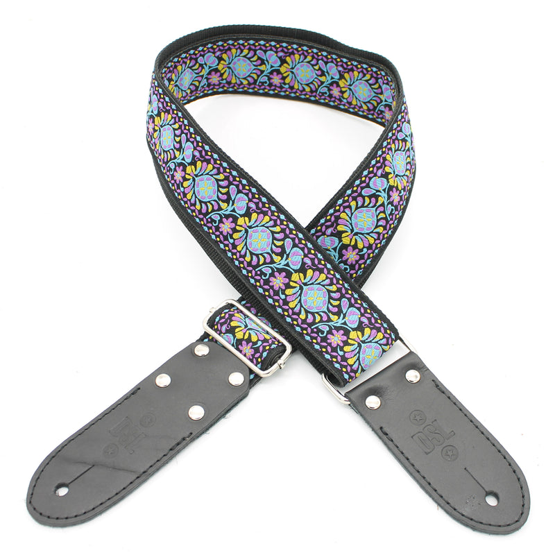 DSL 2-Inch Jacquard Webbing Guitar Strap - HEAPS OF STYLES!