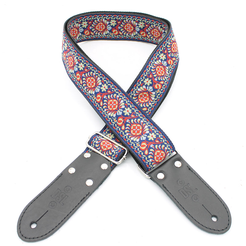DSL 2-Inch Jacquard Webbing Guitar Strap - HEAPS OF STYLES!