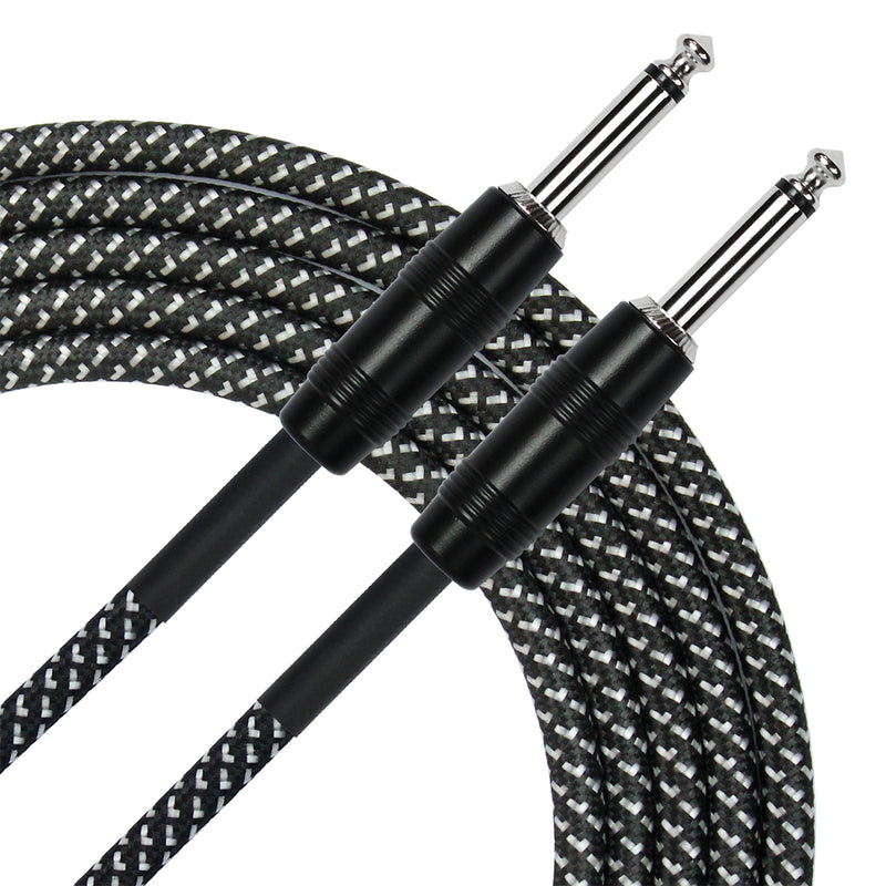 Kirlin 20ft/7.5m Woven Instrument Cable (Various Colours)