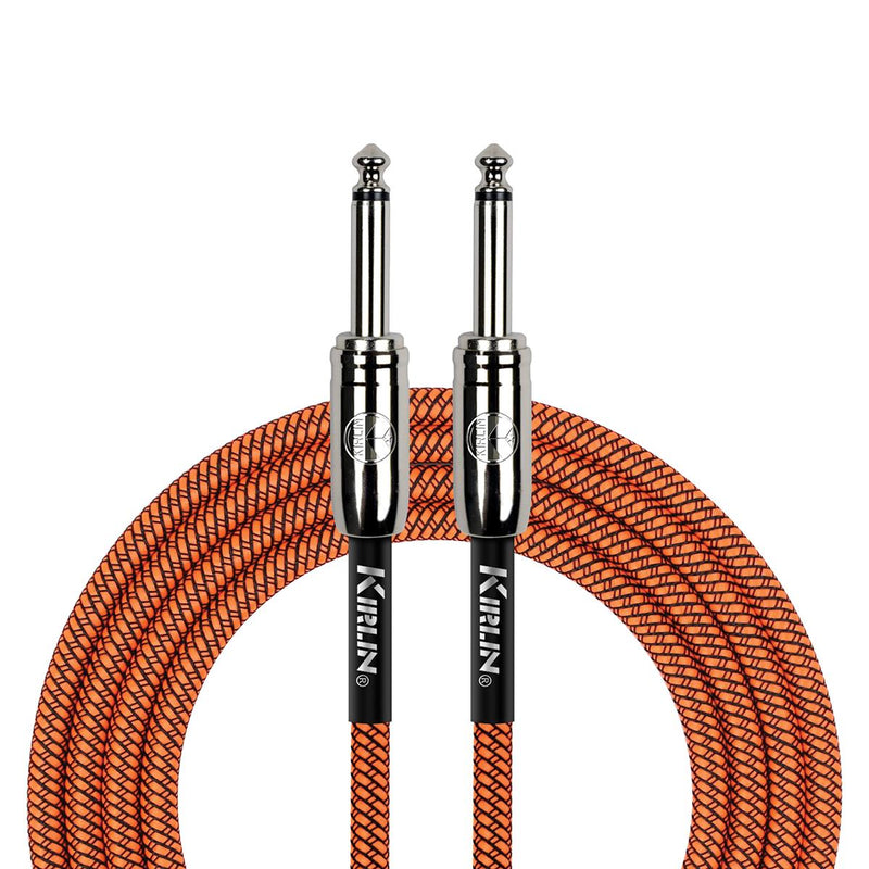 Kirlin 20ft/7.5m Woven Instrument Cable (Various Colours)