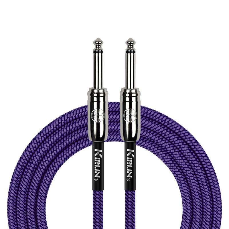 Kirlin 20ft/7.5m Woven Instrument Cable (Various Colours)