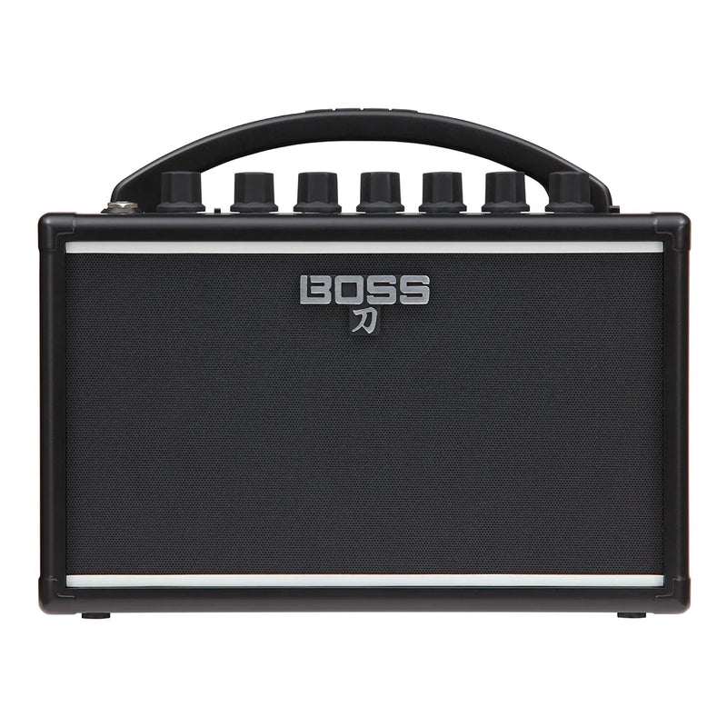 Boss Katana Mini Battery-Powered Guitar Amplifier Combo 4" 7W