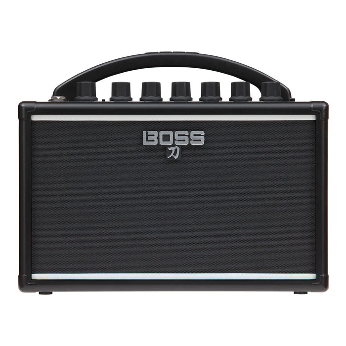 Boss Katana Mini Battery-Powered Guitar Amplifier Combo 4" 7W