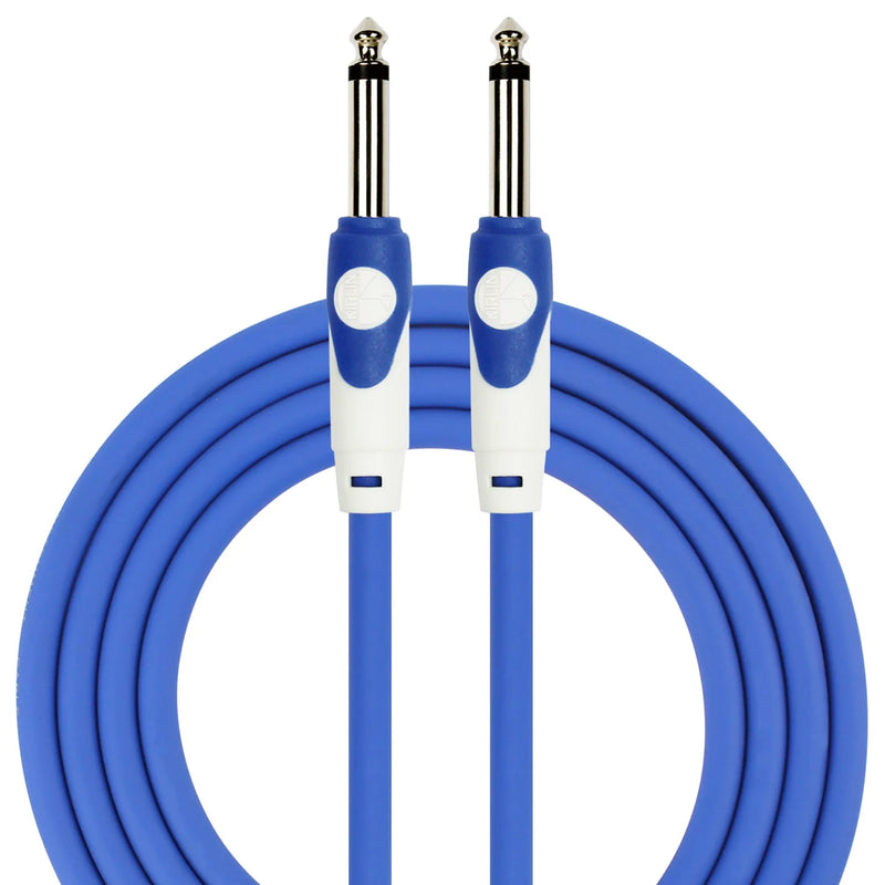 Kirlin 20ft / 7.5m Guitar Cable - Blue