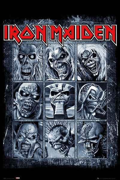 Iron Maiden Eddies - Poster