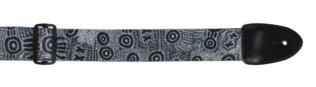 XTR 2"  Poly Cotton Dot Art Guitar Strap