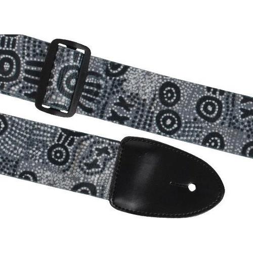 XTR 2"  Poly Cotton Dot Art Guitar Strap