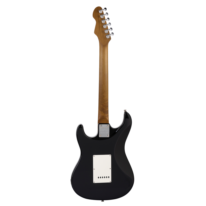 Levinson Sceptre Ventana Standard SSS - Black w/ Maple Fretboard