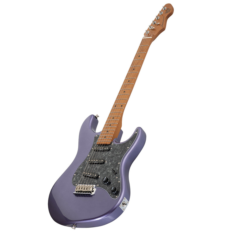Levinson Sceptre Ventana Standard SSS - Metallic Purple w/ Maple Fretboard