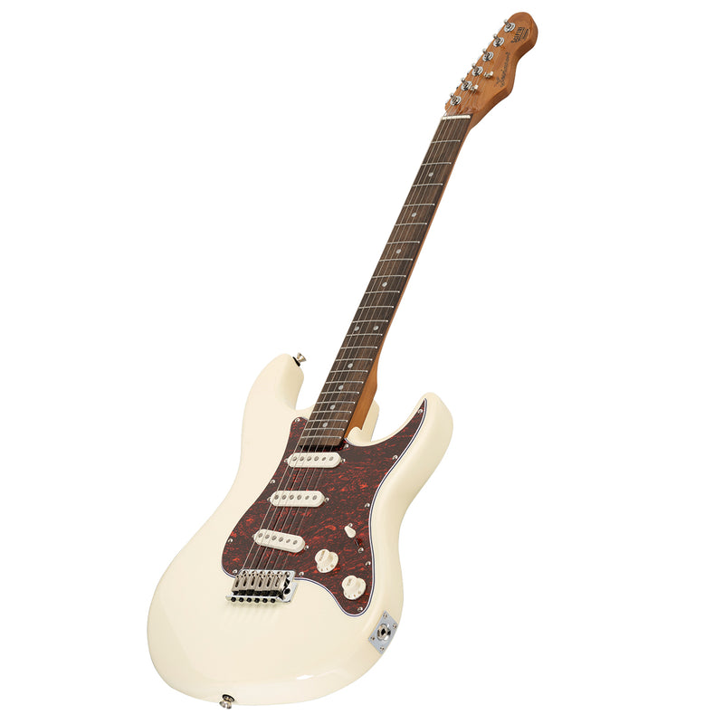 Levinson Sceptre Ventana Standard SSS - Olympic White w/ Laurel Fretboard