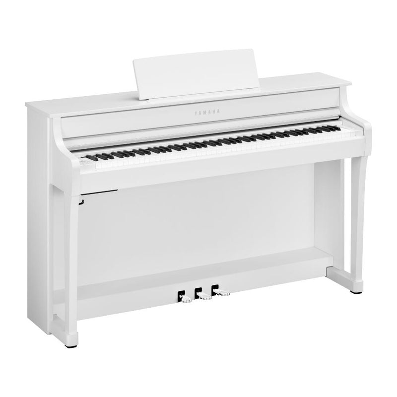 Yamaha CLP735WH Clavinova Digital Piano – White Finish