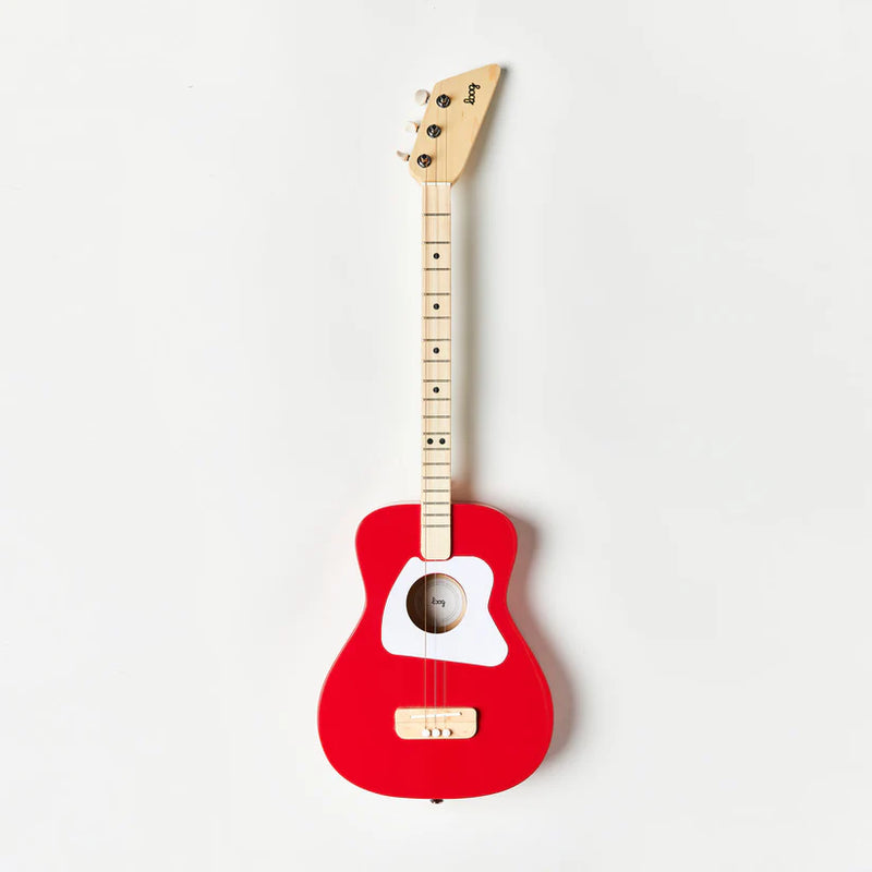 Loog 3 string Pro Acoustic Red