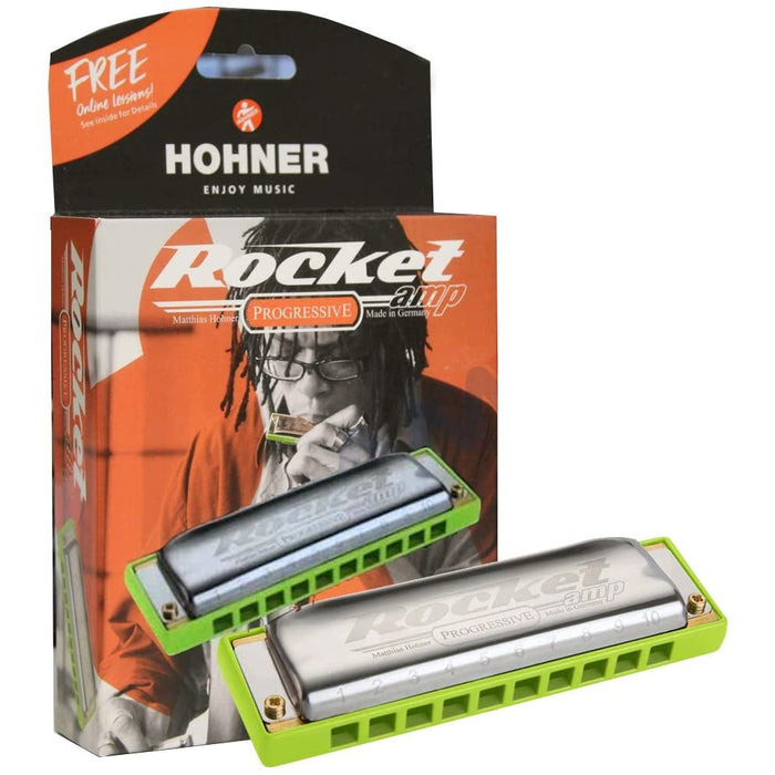 Hohner Rocket Amp - Diatonic Harmonica (Select Key)