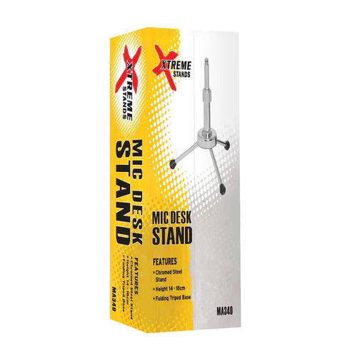 Microphone Desk Stand – Tripod Base