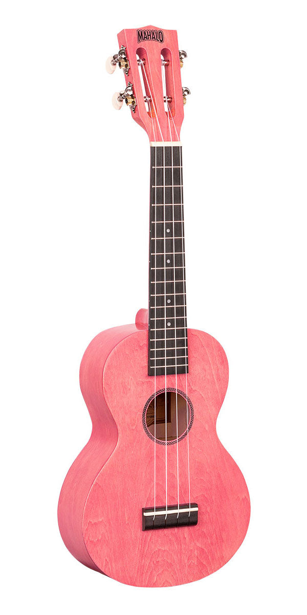 Mahalo I Series Concert Uke Coral Pink