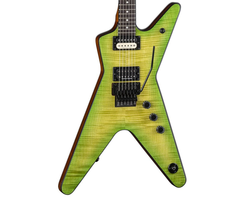 Dean ML 79 Floyd Flame Top Duncans Slime Electric Guitar