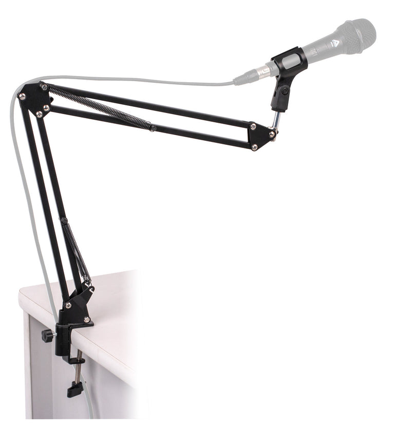 Adjustable Microphone Boom Arm - Desk Mounted
