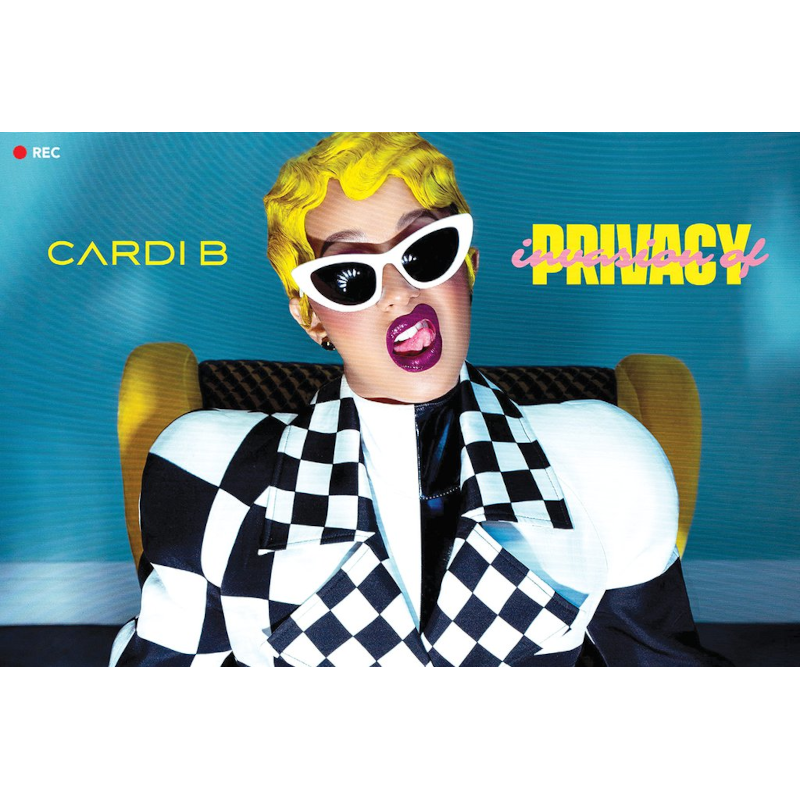 Cardi B Invasion of Privacy - Poster