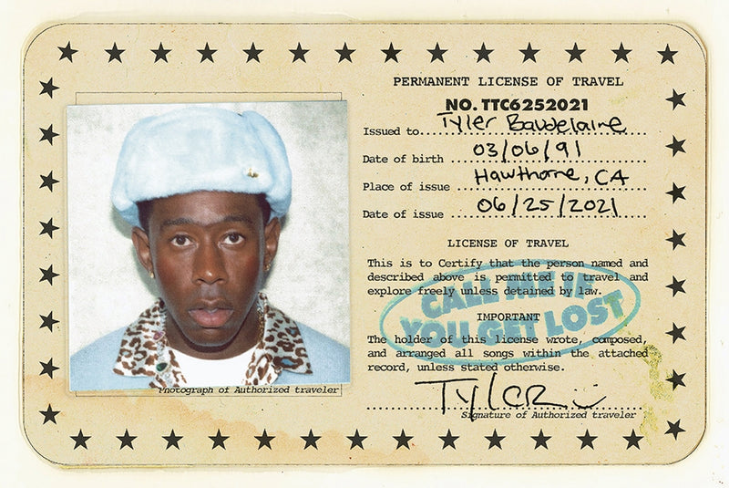 Tyler The Creator Call Me If You Get Lost - Poster