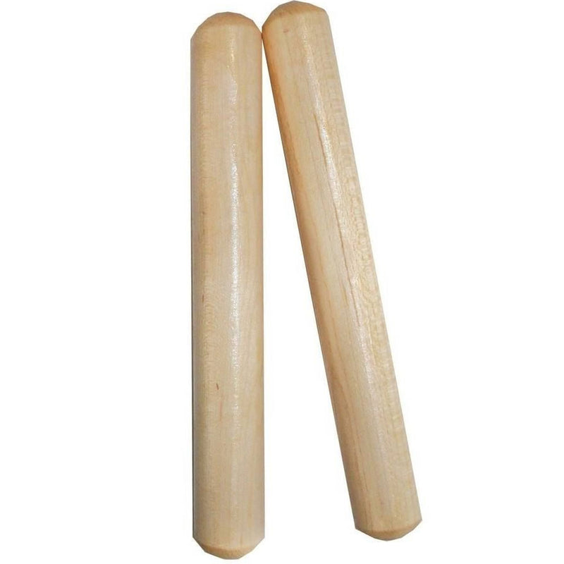 Mano Percussion - EM333 Hardwood round claves 6" Pair