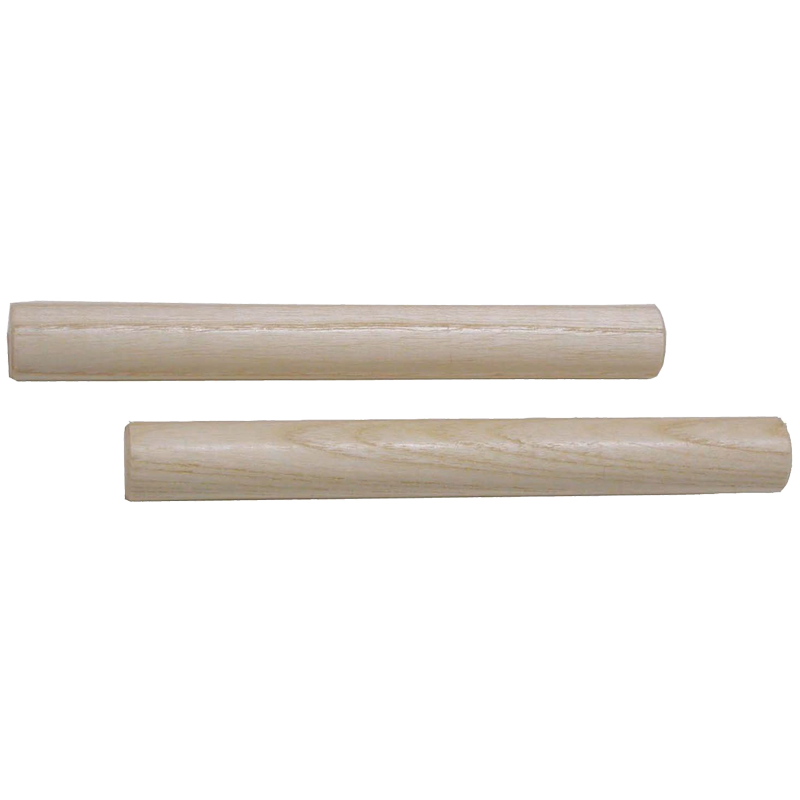 Mano Percussion - ED194 Wooden Round Claves 7" Pair