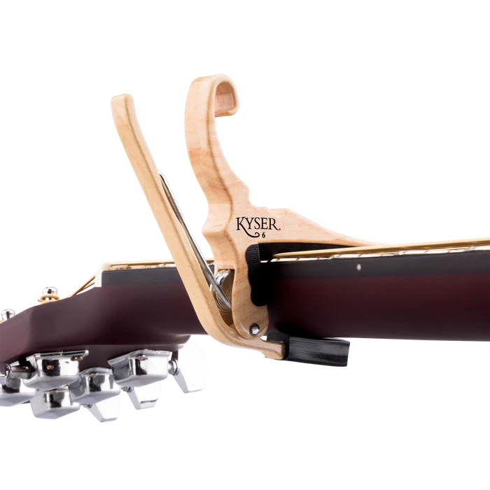 Kyser Maple Capo for Acoustic Guitars & Electric Guitars