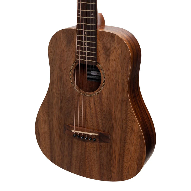 Martinez Acoustic Electric Traveller Guitar - Rosewood