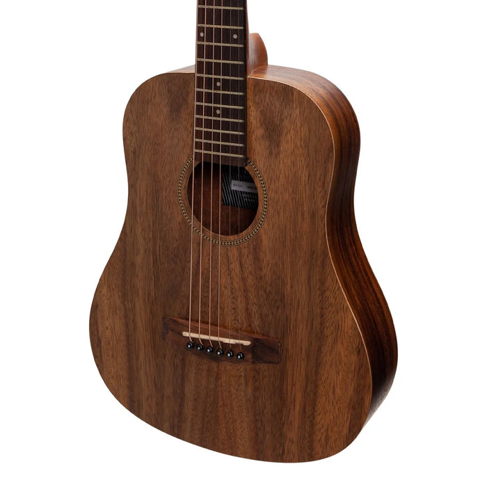 Martinez Acoustic Electric Traveller Guitar - Rosewood