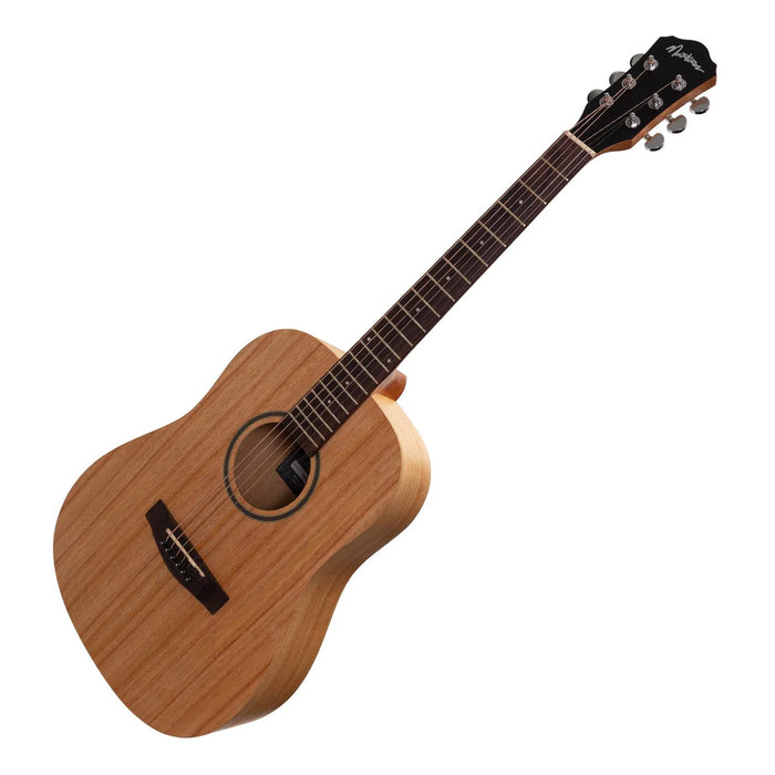 Martinez Acoustic Electric Middy Traveller Guitar - Mindi-Wood