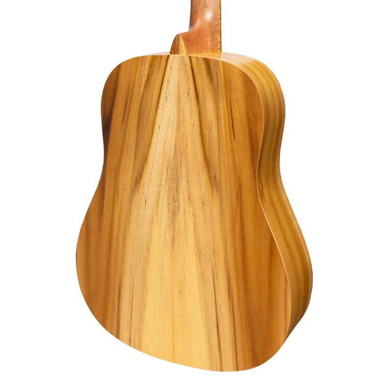 Martinez Acoustic Middy Traveller Guitar in Jati-Teakwood